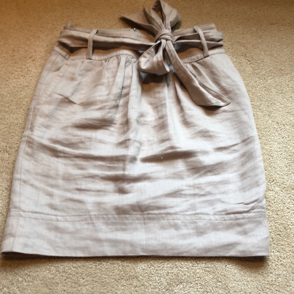 LINEN SKIRT